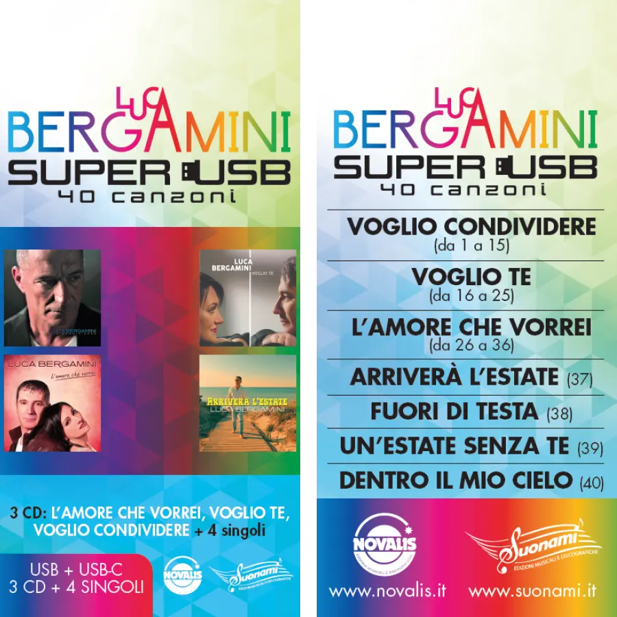 LUCA BERGAMINI SUPER USB NOVALIS