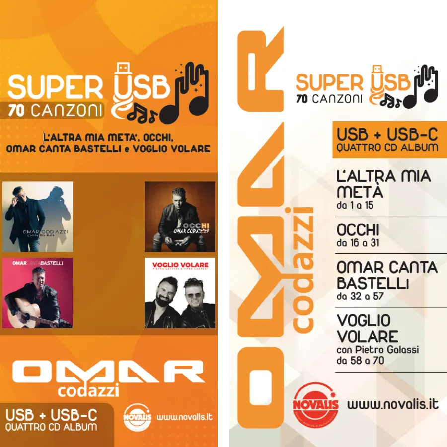 OMAR CODAZZI SUPER USB NOVALIS