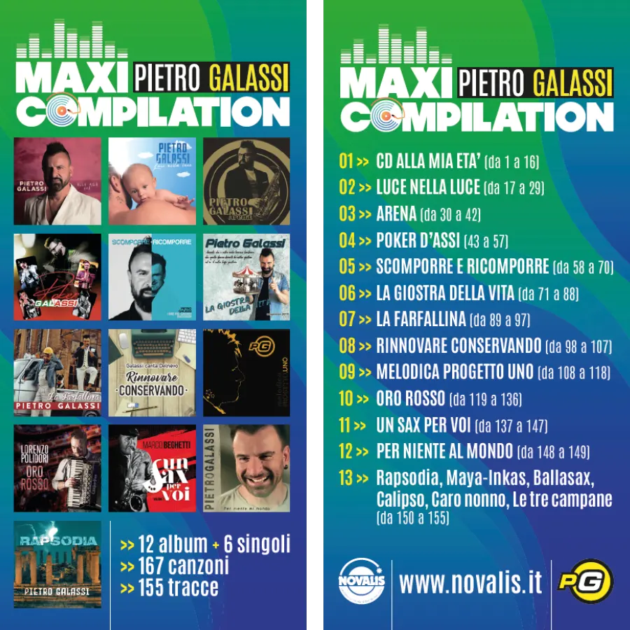 PIETRO GALASSI MAXY COMPILATION NOVALIS
